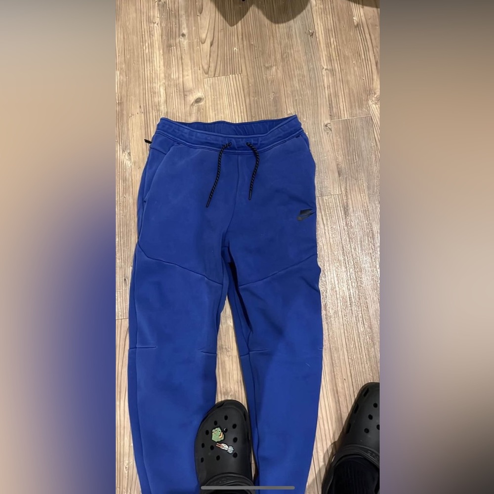 Nike Tech Fleece Pants Washed Blue